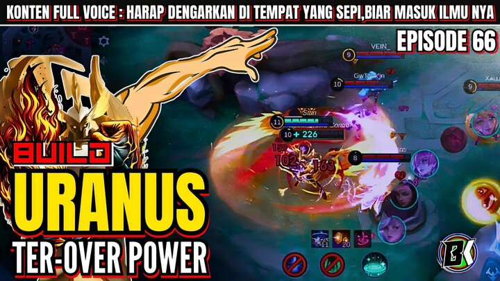 Build Uranus Paling OP || URANUS GAMEPLAY || URANUS BEST BUILD 2024.MLBB/MOBILE LEGENDS