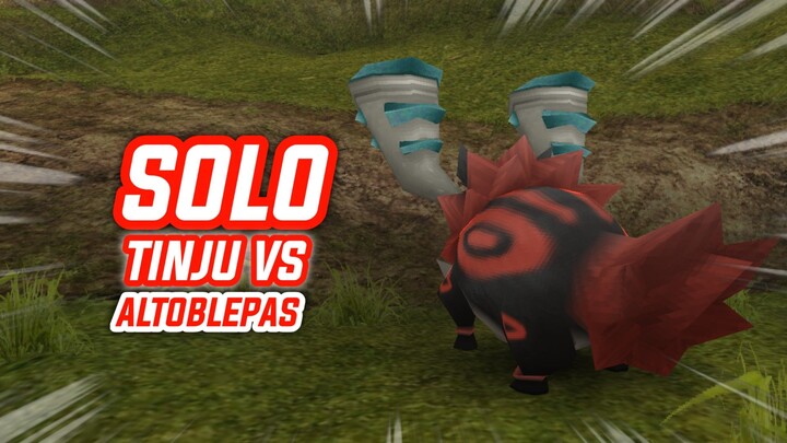 Tes DMG Job Tinju Sekaligus Solo VS Mini Bos Altoblepas