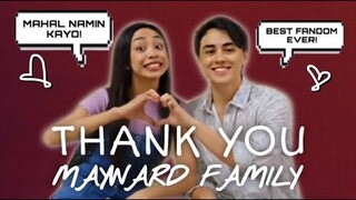 7 mins of maymay & edward thanking the mayward family :)