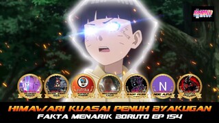 HIMAWARI KUASAI PENUH BYAKUGAN | FAKTA MENARIK BORUTO EP 154