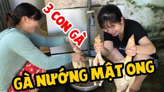 MÓN ĂN DÂN DÃ | Gà nướng mật ong nguyên con (honey baked chicken) | VPN Vlogs