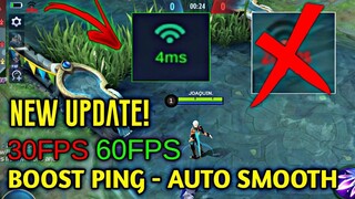 Best Ping Booster In Mobile legends New Update  | Lag Fix - New Patch Mobile legends 2021