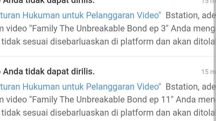 Maaf gk bisa up drama family the unbreakable bond🙏