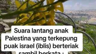 Suara anak anak Palestina