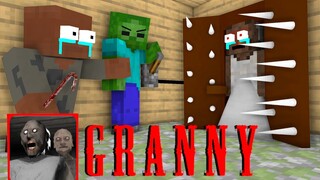 Monster School : GRANNY CHAPTER 2 CHALLENGE - Minecraft Animation