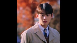 He blocked the sunlight for she 🙈❤ #kdrama #chaeunwoo #agooddaytobeadog