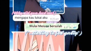 POV: SasuSaku sad, Sasuke cheating on Sakura, Indonesia romantic song.||*Read desc!