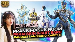 PRANK MASUK ROOM GLOBAL LANGSUNG PAKAI SKIN XSUIT BARU , BEGINILAH RESPON RANDOMNYA !! - PUBG MOBILE