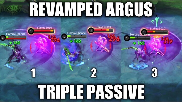 REVAMPED ARGUS IS SO BROKEN FROM EARLY TO LATE GAME