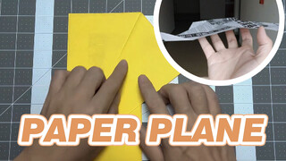 [Life] Papercraft: A Surf Paper Airplane that Can Fly So Well