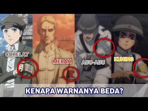 Inilah Arti Warna Ban Lengan Bangsa Eldian di Attack on Titan | Shingeki no Kyojin