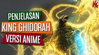 Penjelasan dan Asal Usul KING GHIDORAH versi ANIME | Godzilla: Planet Eater