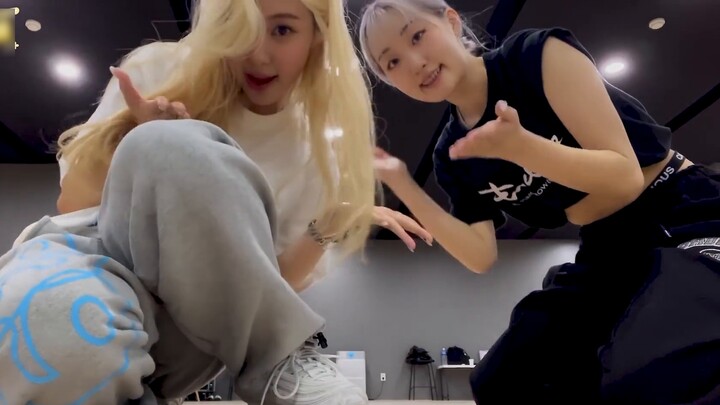 [Chinese subtitles] KEP1ER Kim Da-yeon dance practice vlog, cover of My bag+tie a cherry practice ro