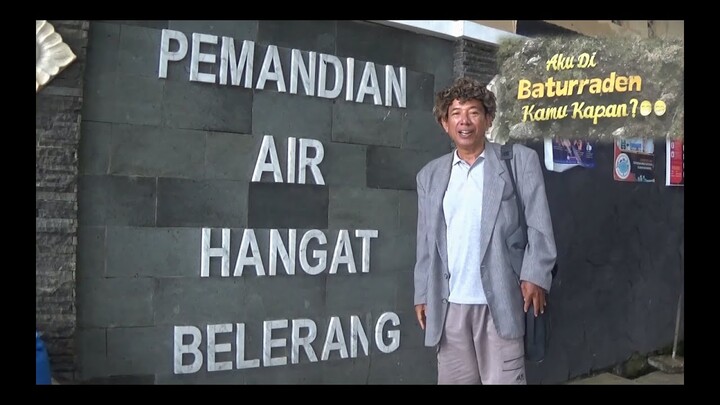 MANDI AIR HANGAT BELERANG DI LOKAWISATA BATURRADEN bersama Proff SOTO SOPSAN
