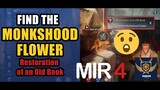 Find the Monkshood Flower "Restoration of an Old Book" Guide | MIR4 Request Walkthrough #MIR4 Taoist