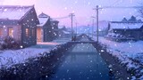 AMV - Winter (Beautiful Anime Scenery) First Snow