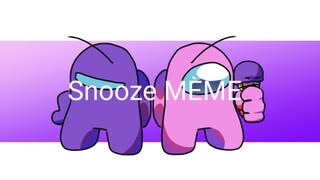 【Among us 迷你黄系列】Snooze MEME