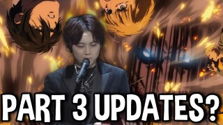 Attack on Titan The Final Season Part 3 RECENT NEWS! |Attack on Titan The Final Season Special Event