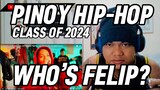 REACTING to PINOY HIPHOP CLASS OF 2024! | Sobrang lupet ng collaboration na to!