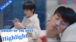 CEO put his arm around his assistant after falling sleep | Knight of the Rose | YOUKU