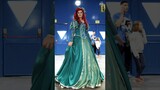 🐚 BEAUTIFUL Ariel GOWN SPIN 🪸 Cosplay #shorts