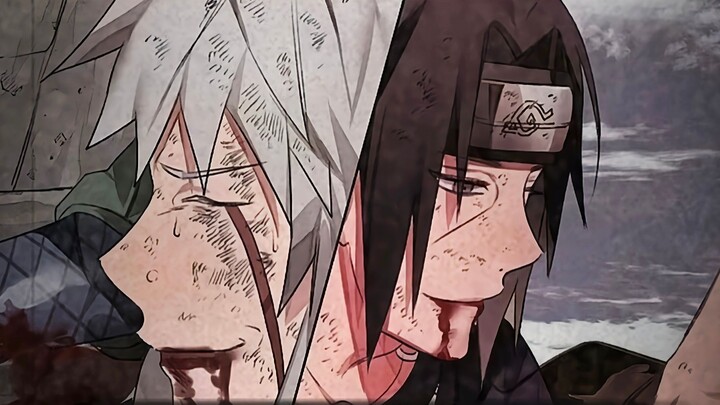 "Sekarang saatnya untuk membuat pilihan" "Kamu benar-benar menjadi lebih kuat" [Itachi/Jiraiya] Sepa