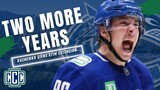 ANDREI KUZMENKO SIGNS 2 YEAR, $11 MILLION CONTRACT EXTENSION WITH THE CANUCKS