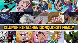 SELURUH KEKALAHAN DONQUIXOTE FAMILY / DONQUIXOTE PIRATES | SAMBIL NUNGGU ONE PIECE 1025