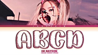 ABCD by Nayeon (Lyrics)