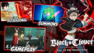 🍀 BLACK CLOVER MOBILE BETA GAMEPLAY, SUMMONS  Y SISTEMA de RAREZAS🍀