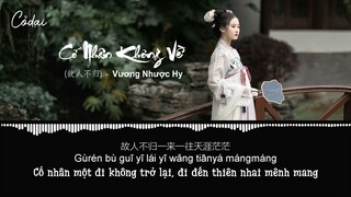 [Vietsub + Pinyin] Cố Nhân Không Về (故人不归) - Vương Nhược Hy