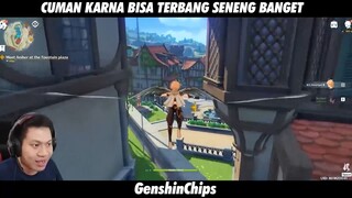 Cuman Karna Bisa Terbang Seneng banget !