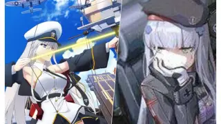 What happens when GIRLS' FRONTLINE and Azur Lane's OPs are swapped