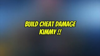 Build cheat damage Kimmy versi Rrq Lemon 🤩#buildkimmy #kimmymlbb #cheatdamagekimmy