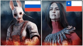 Những tên đồ tể đến từ đất nước nào trong cốt truyện của Dead by Daylight?