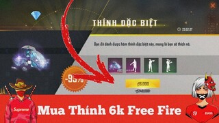 (Free Fire) Mua Thính 6k Nhận 100 Kim Cương Và 3 Hành Động