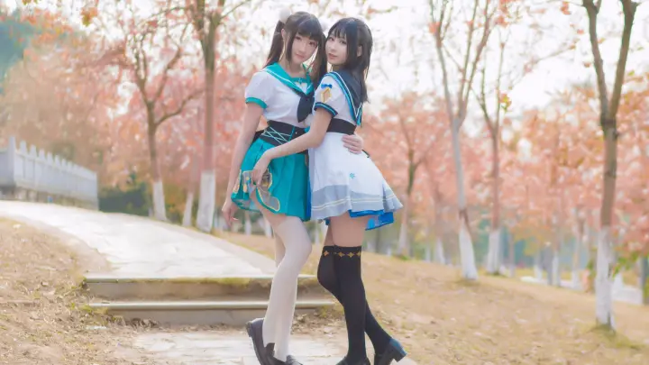 [Dance]Duo Dance in Onmyoji Costume|BGM: Feast of Spring Sakura