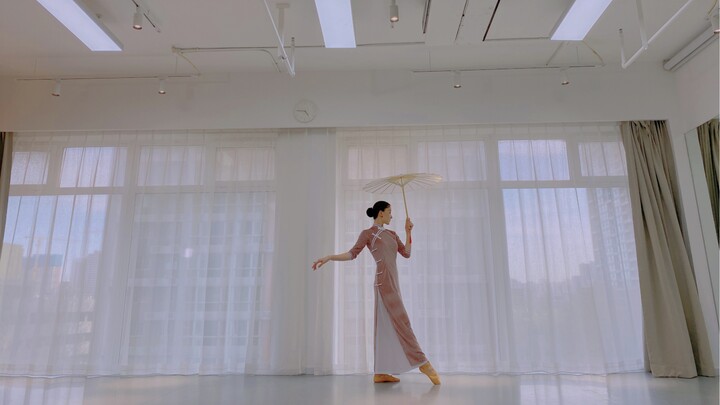 Farewell to the West Tower | Yunqi Dance Studio's original classical dance umbrella dance "I write n