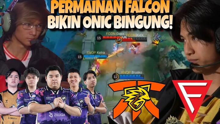 FALCON MENYAMAKAN KEDUDUKAN !! ONIC PH KEBINGUNGAN ! FNATIC VS FALCON MATCH 4 - KNOCKOUT STAGE DAY 2