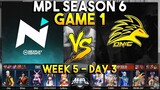 NXP SOLID VS ONIC PH (GAME 1) | MPL PH S6 WEEK 5 DAY 3