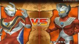Daikaijuu Battle: Ultra Coliseum DX Wii (Ultraman Gaia) vs (Ultraman Taro) HD