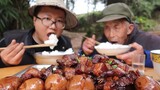 [Makanan]|Daging Hongshao Semur Telur, Berlemak Tapi Tak Enek