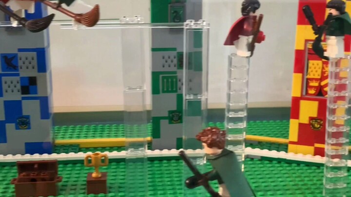 Proyek renovasi tangki ikan Lego bagian satu