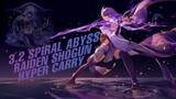 3.2 Spiral Abyss Raiden Shogun Hyper
