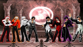 KOF MUGEN: Nao Team VS Iori Yagami Team!!!