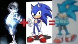 How To Draw Sonic SANS Very Easy Cách vẽ Sans Kết hợp