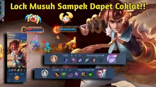 Pakai Yin di Mode Rank Lock Musuh Sampai Kena Mental + Dapet Coklat🔥🔥 || Yin Gameplay