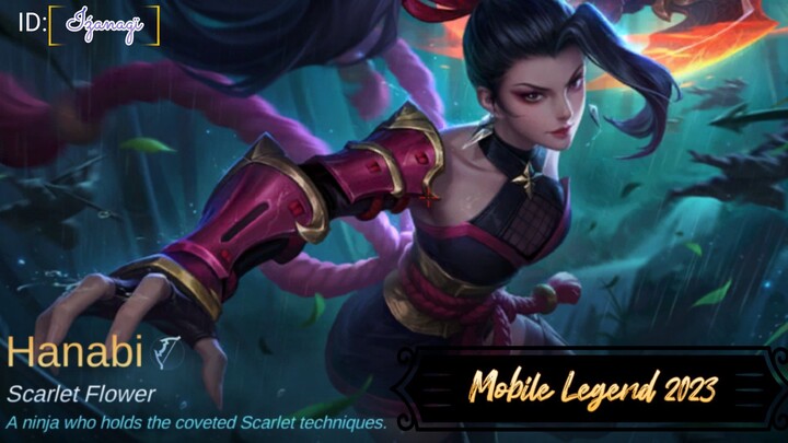 MLBB 2023 MANIAC HERO [MARKSMAN] HANABI