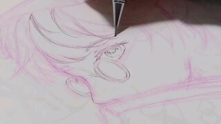 [Proses Melukis] Lukis dengan cara ini akan lebih terasa...