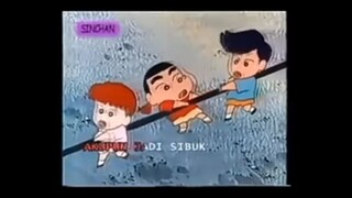 Lagu pembukaan film kartun Shinchan 1990 ( jangan lupa like )